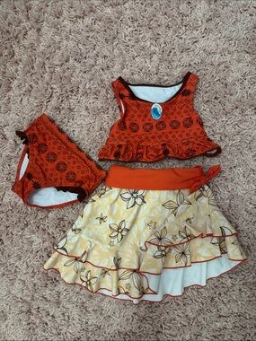 Disney Moana 3 Piece Swimsuit